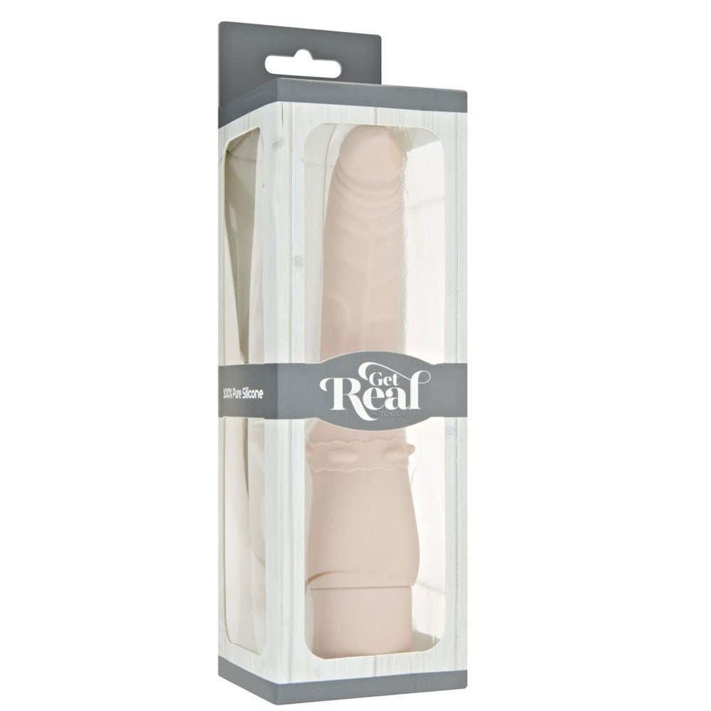 ToyJoy Get Real Classic Smooth Vibrator Flesh