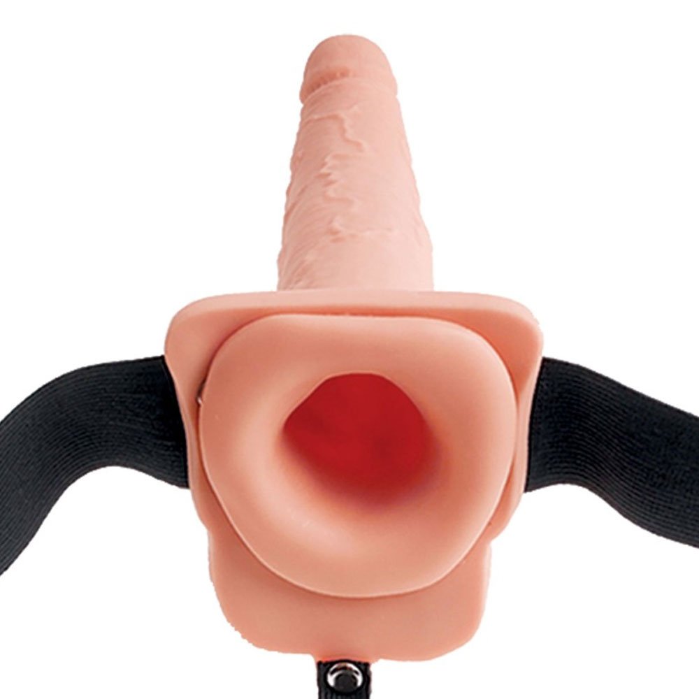 Pipedream Fetish Fantasy Series - 9' Squirting Hollow Strap-On