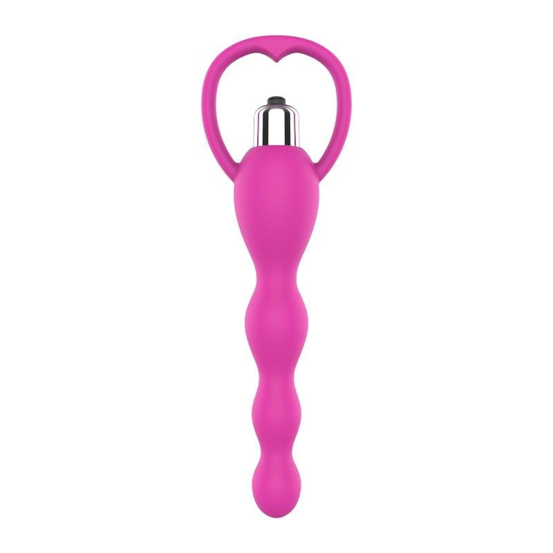 A-GUSTO Anal Chain with Vibration Pink