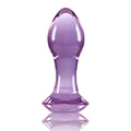 Plug Crystal Gem 9 x 3,2 cm Viola