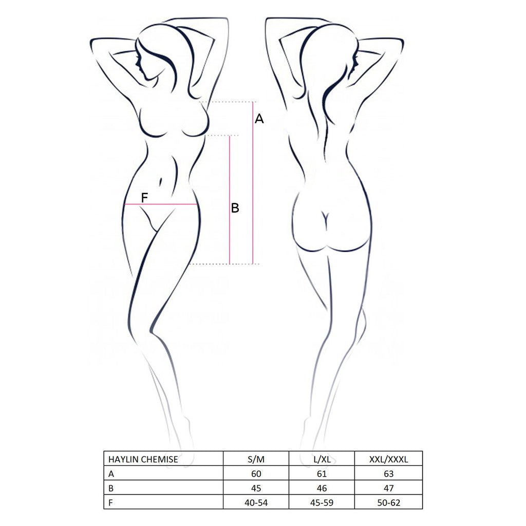 Babydoll HAYLIN Rosa - Taglia S/M
