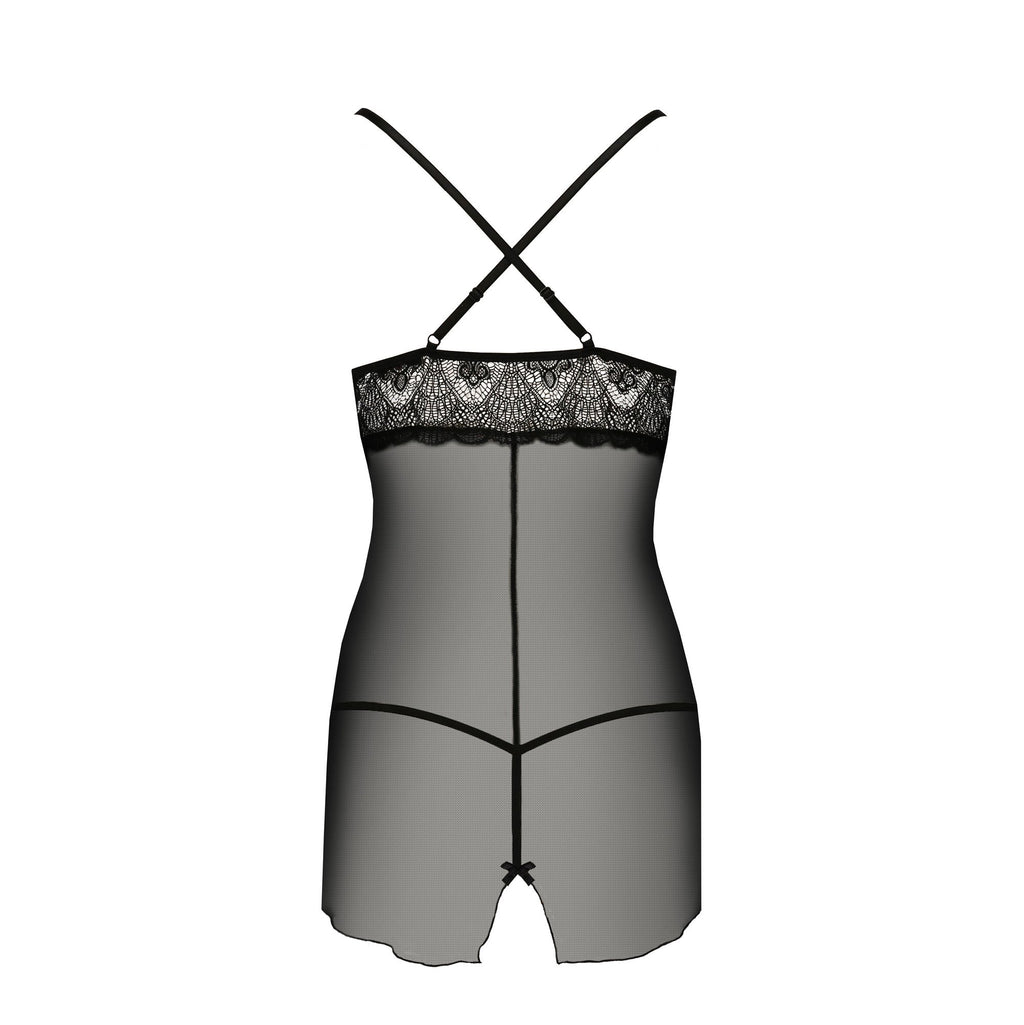 Babydoll QUENTRIS Nero - Taglia L/XL
