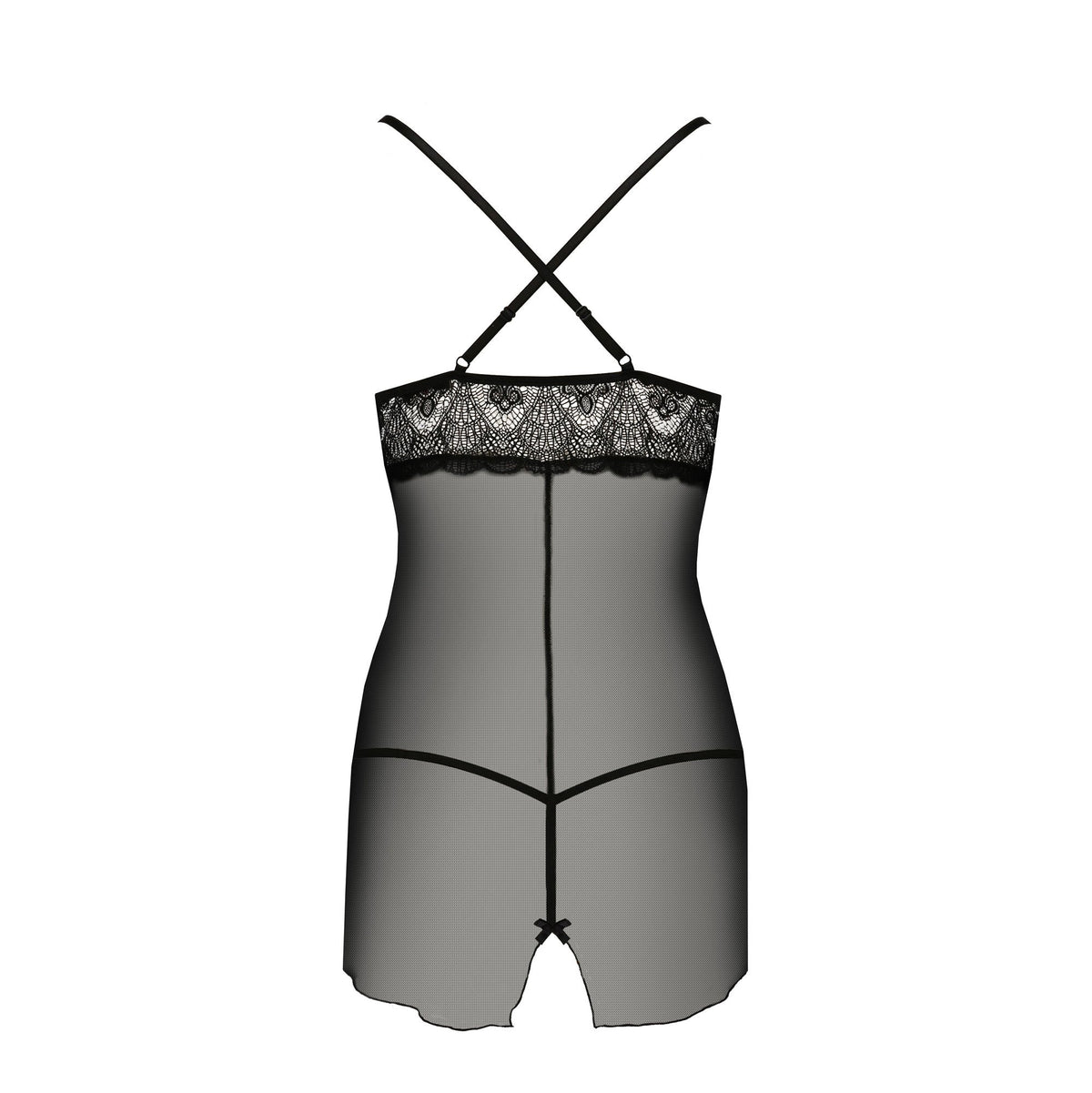 Babydoll QUENTRIS Nero - Taglia L/XL