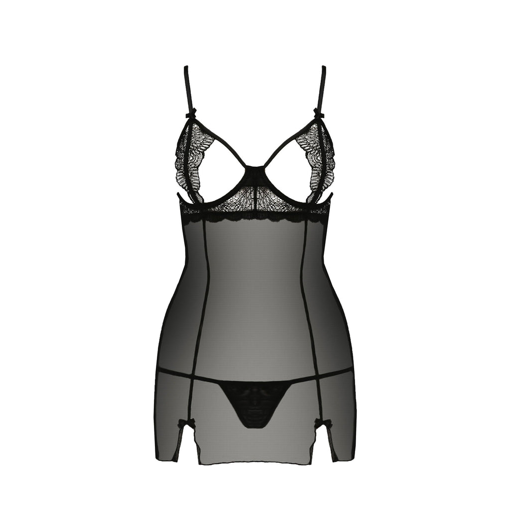 Babydoll QUENTRIS Nero - Taglia L/XL