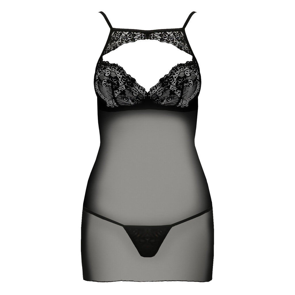 Babydoll VERONIQUE Nero - Taglia S/M