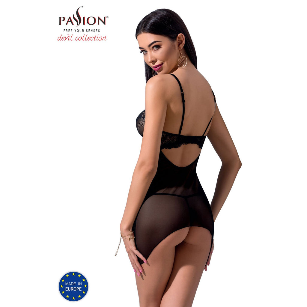 Babydoll VERONIQUE Nero - Taglia S/M