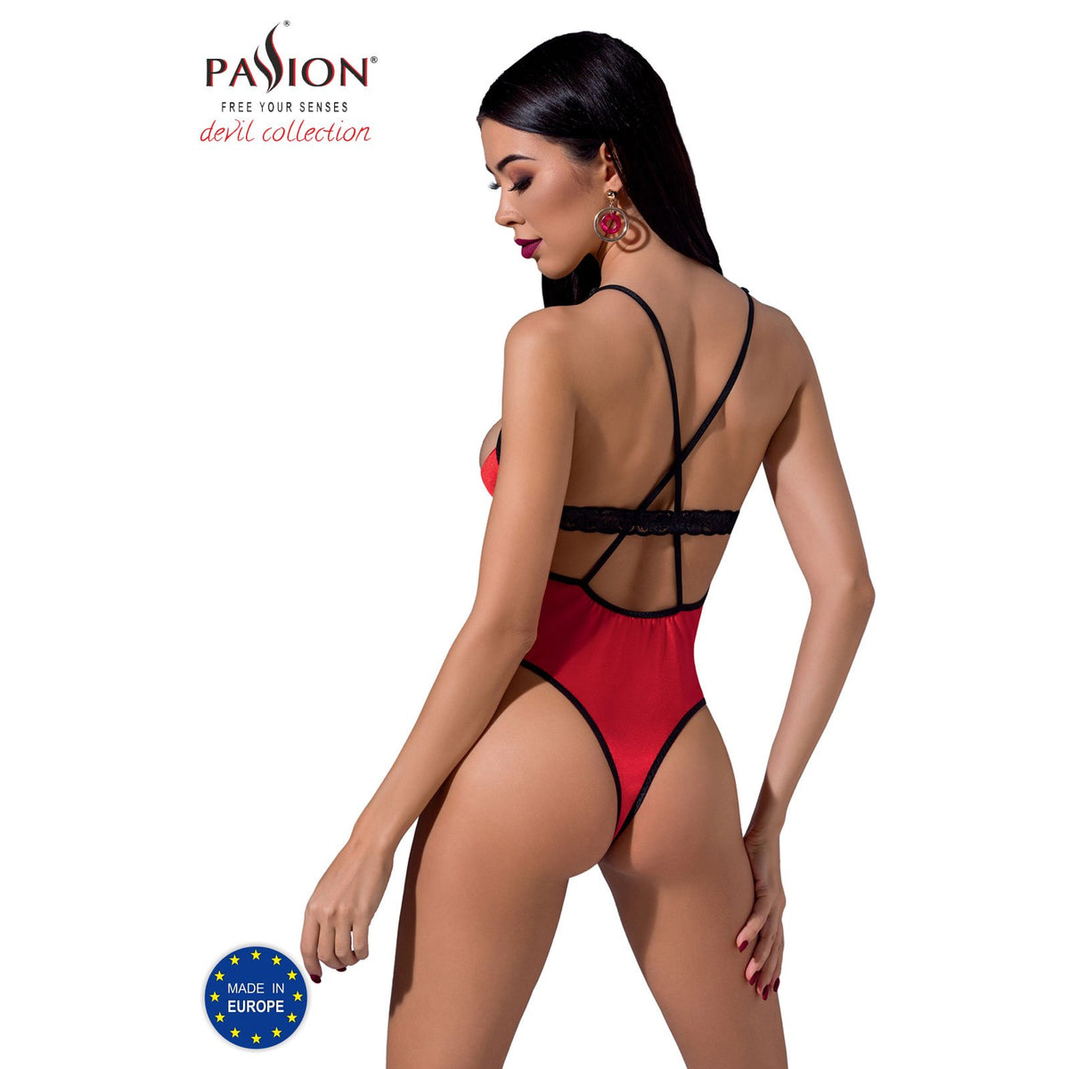 Body FEMMINA Rosso - Taglia XXL/3XL