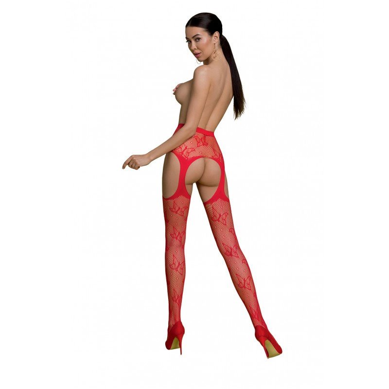 Collant ECO S001 Rosso - Taglia Unica
