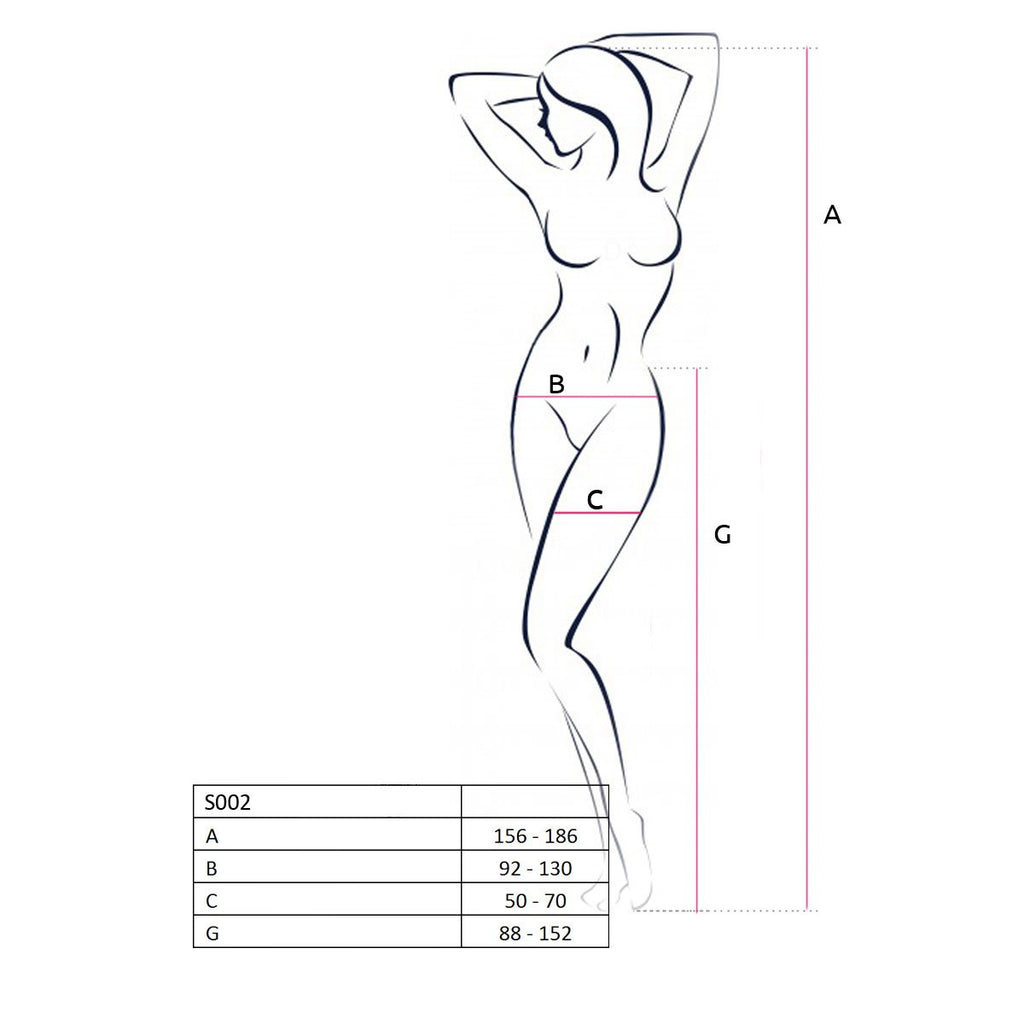 Collant S002 Bianco - Taglia Unica