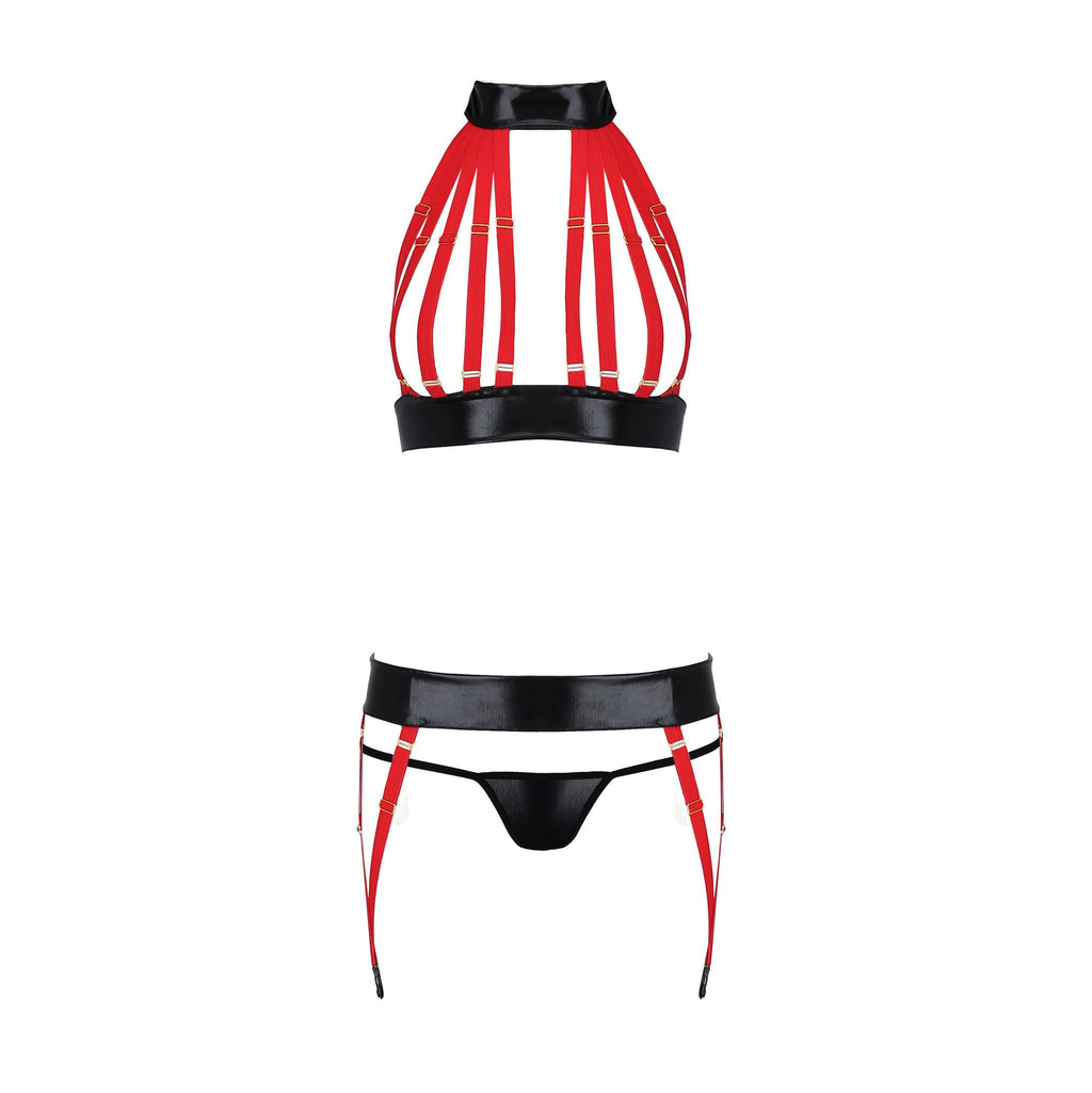 Completino AZIZA Rosso - Taglia S/M
