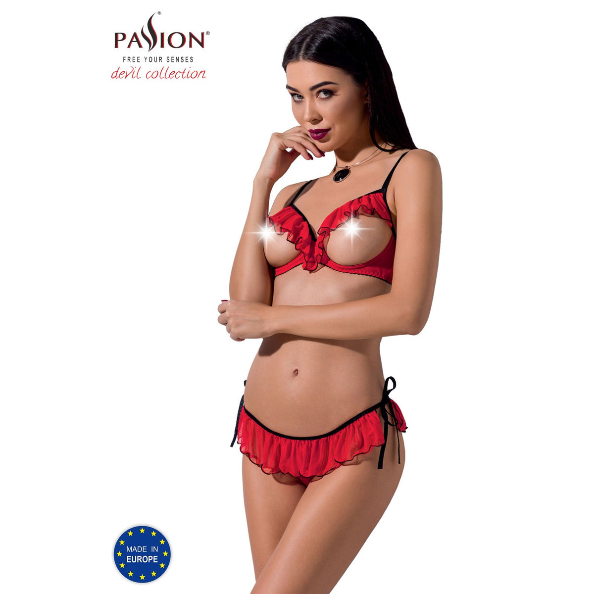 Completino CHERRY Rosso - Taglia S/M