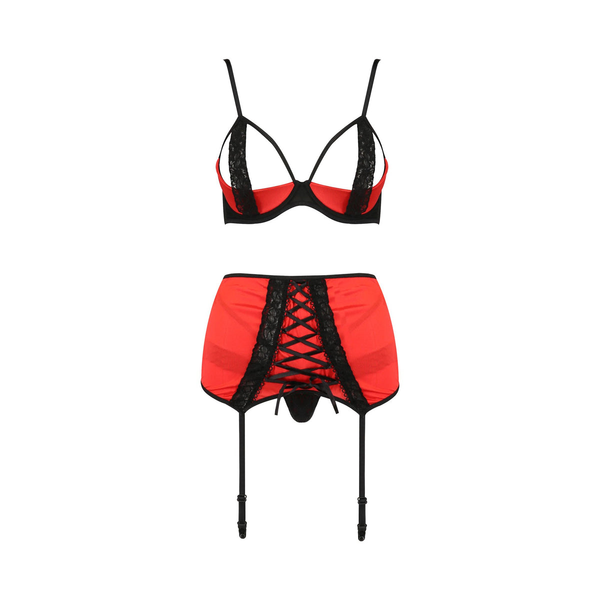 Completo FEMMINA Rosso - Taglia S/M