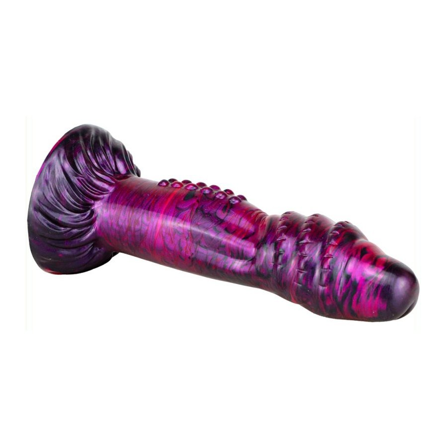 Dildo Fantasy Croq 23 x 5 cm viola-nero