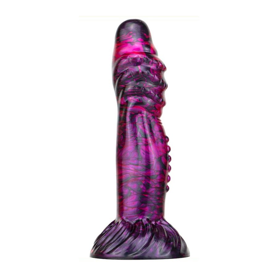 Dildo Fantasy Croq 23 x 5 cm viola-nero