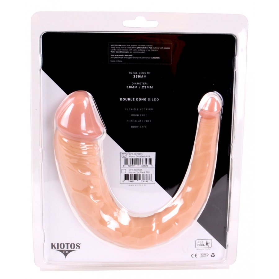 Dildo doppio Cox 35 x 5 cm