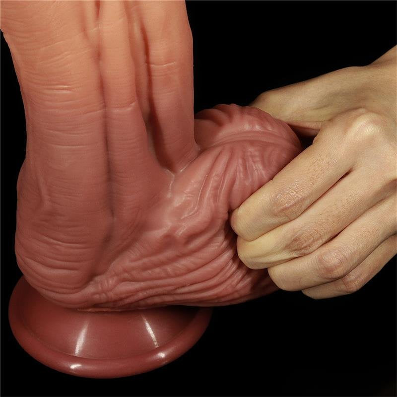 Dildo LOVETOY Nature King 10" Doppio Strato