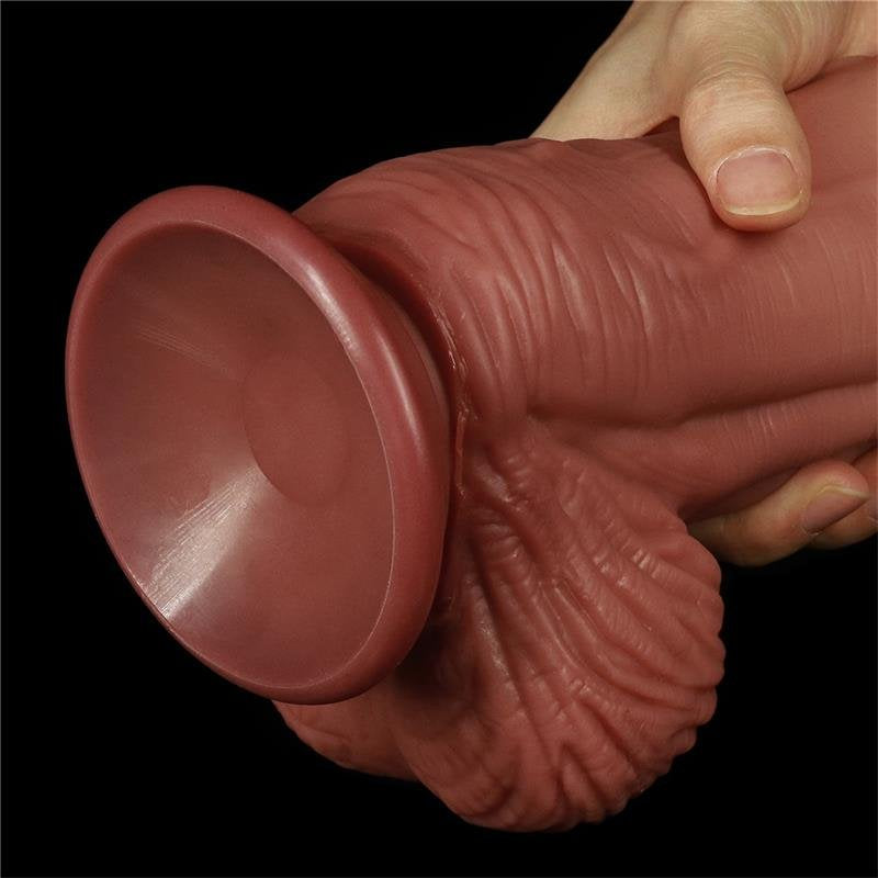 Dildo LOVETOY Nature King 10" Doppio Strato