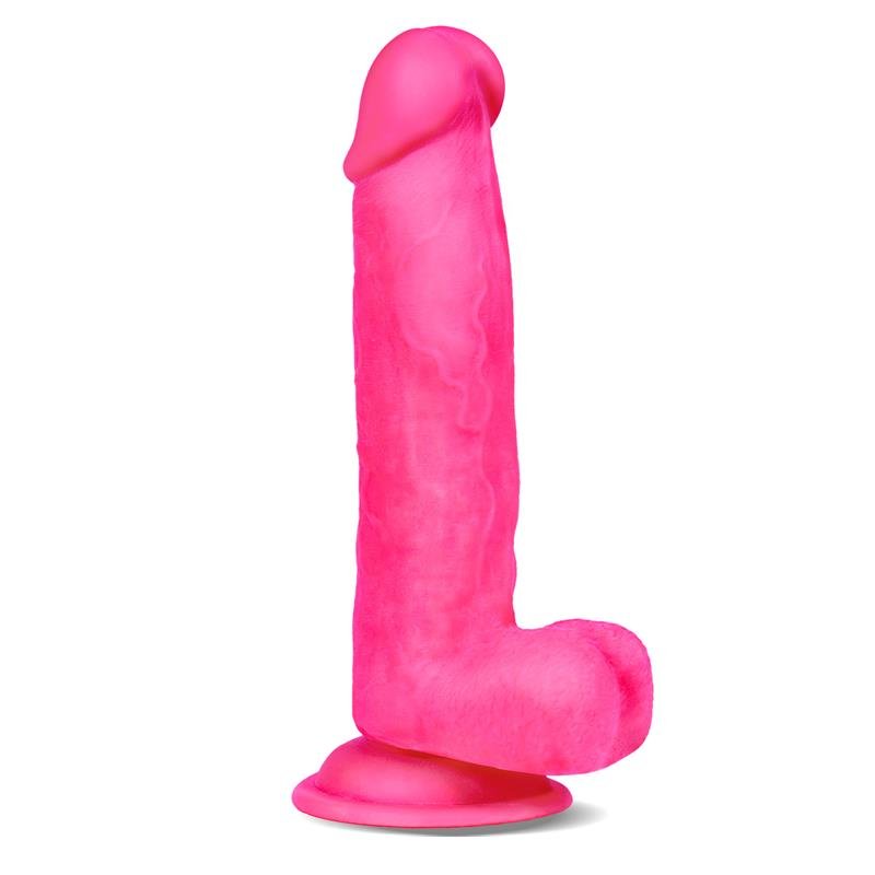 LIKETRUE Slidy Dildo realistico a doppio strato retrattile e regolabile da 8"