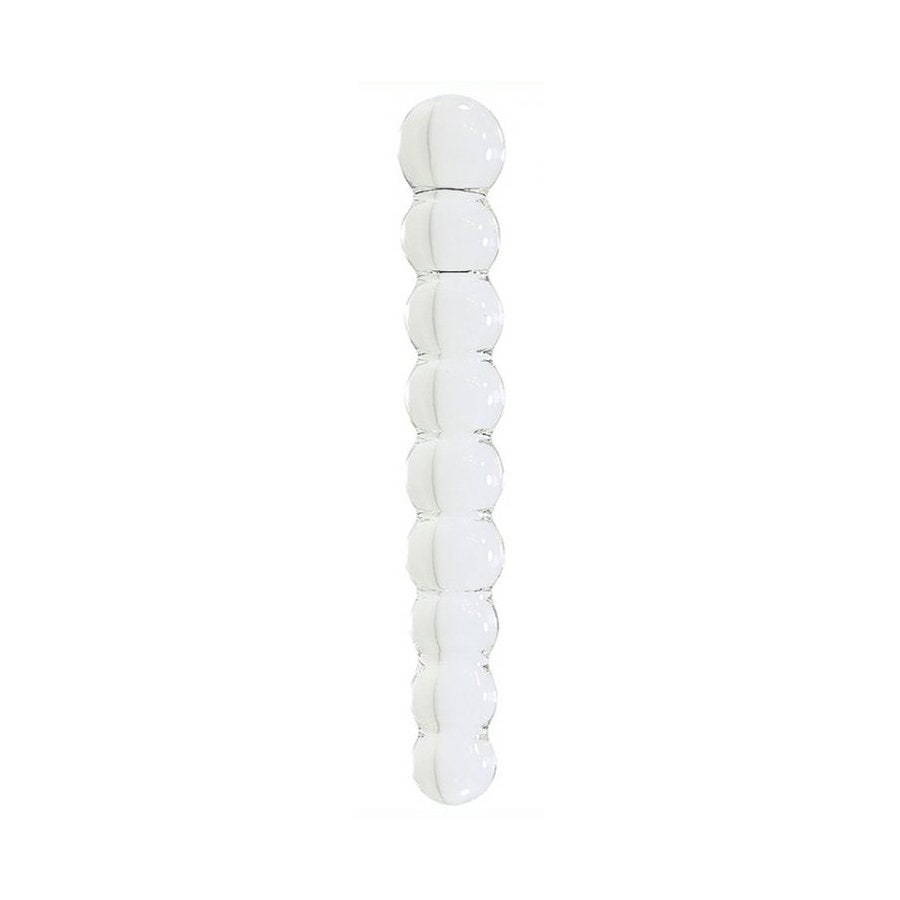 Dildo in vetro Snowball 15,6 x 2 cm