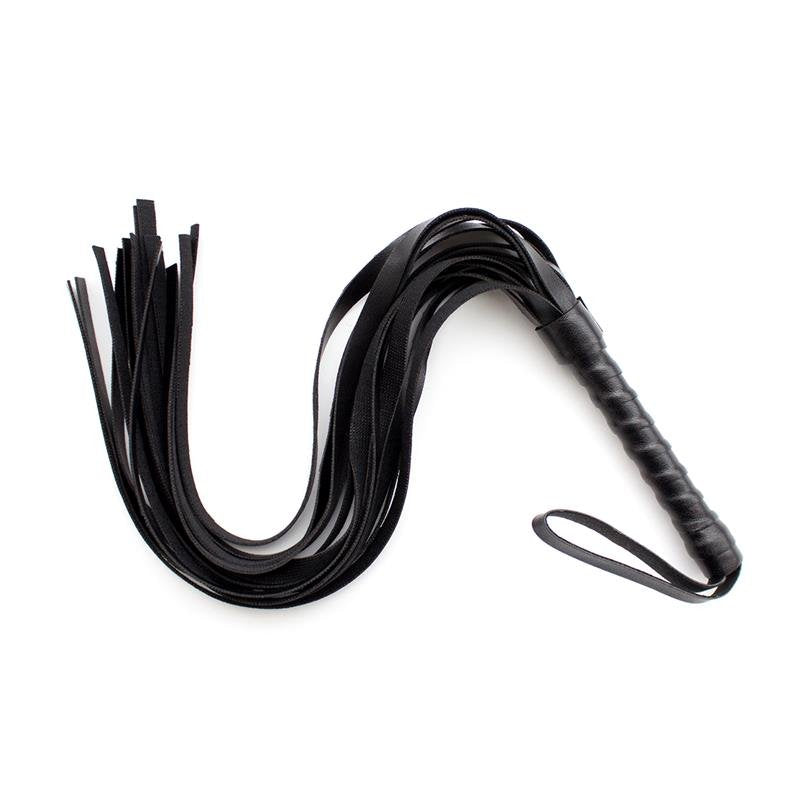 LATETOBED BDSM LINE Flogger 45 cm Nero