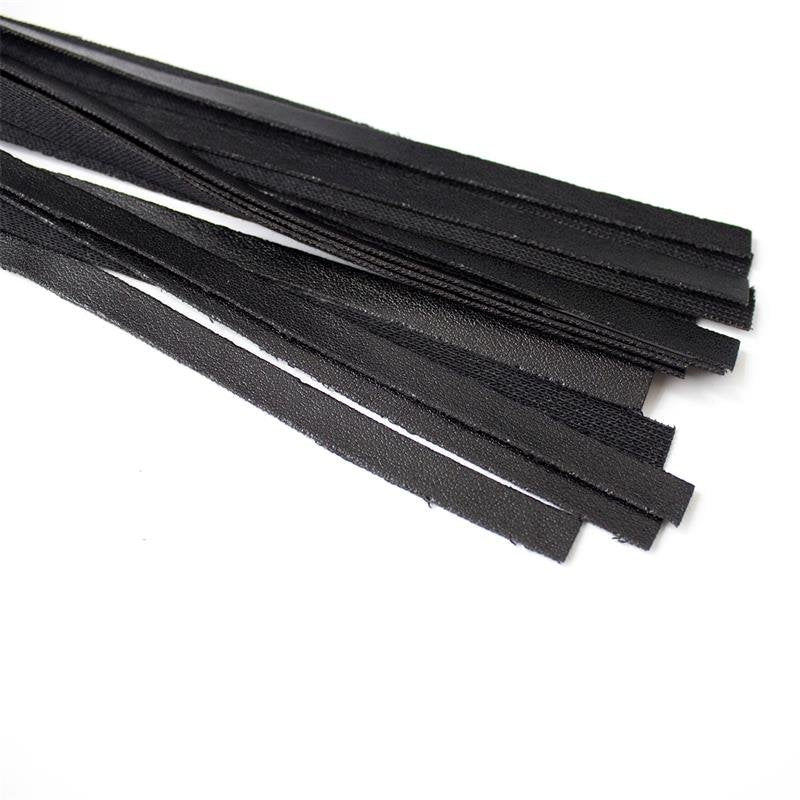 LATETOBED BDSM LINE Flogger 45 cm Nero