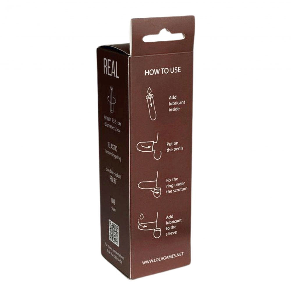 Guaina per pene Real Extra Size Rings