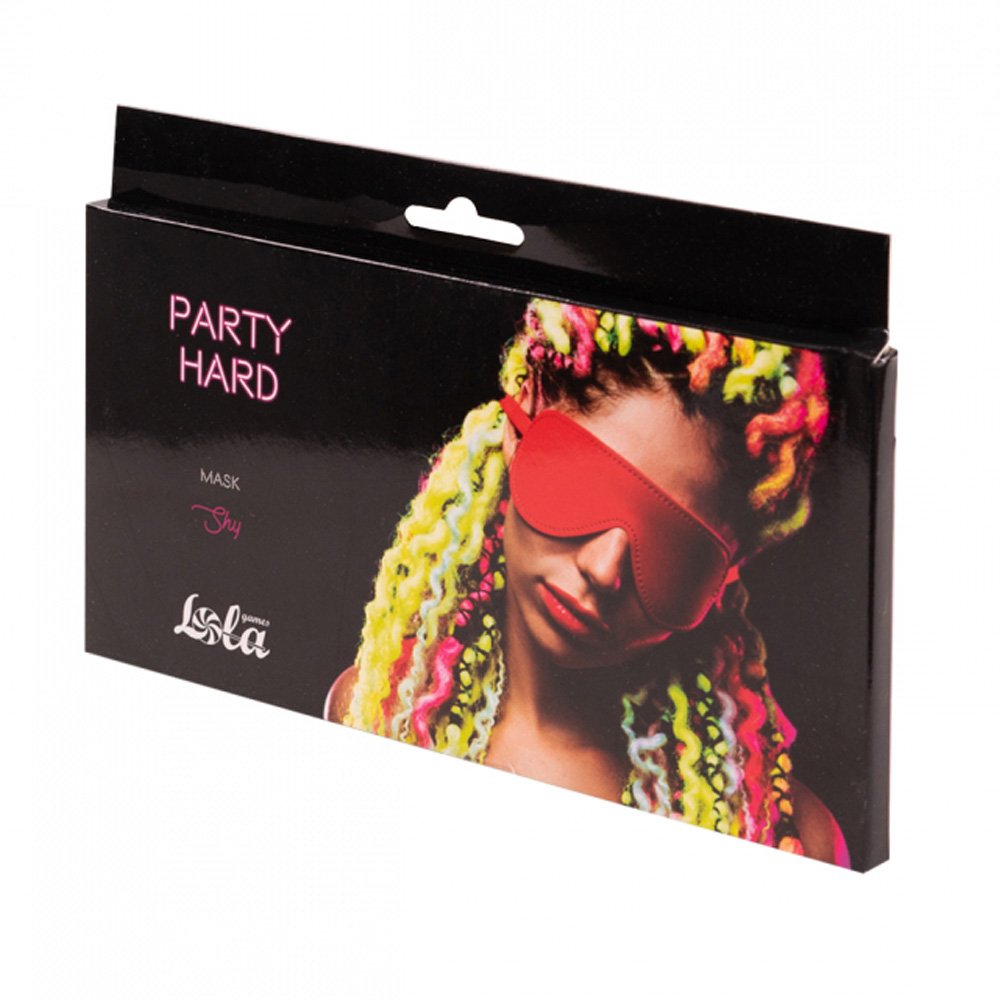 Mask Party Hard Shy Red
