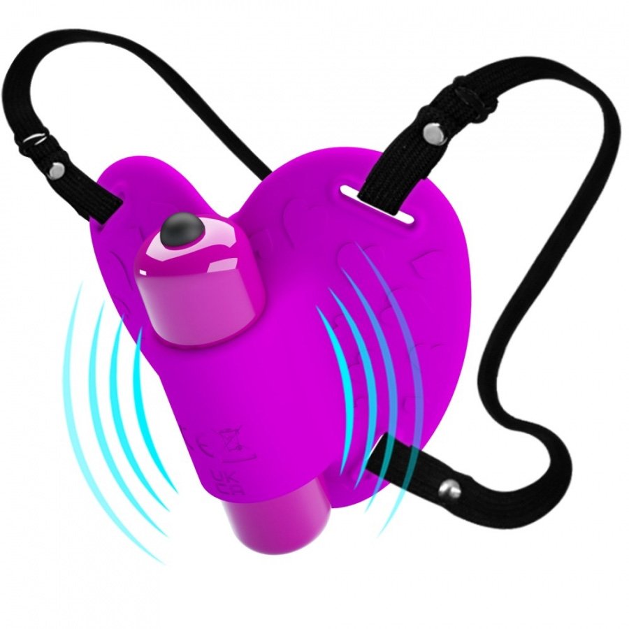 Panty Vibro con imbracatura Heartbeat