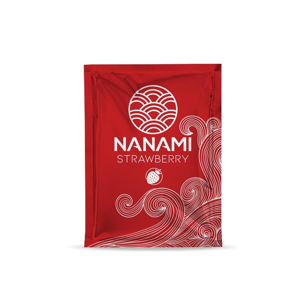 Lubrificante monodose a base d'acqua NANAMI alla fragola 4 ml