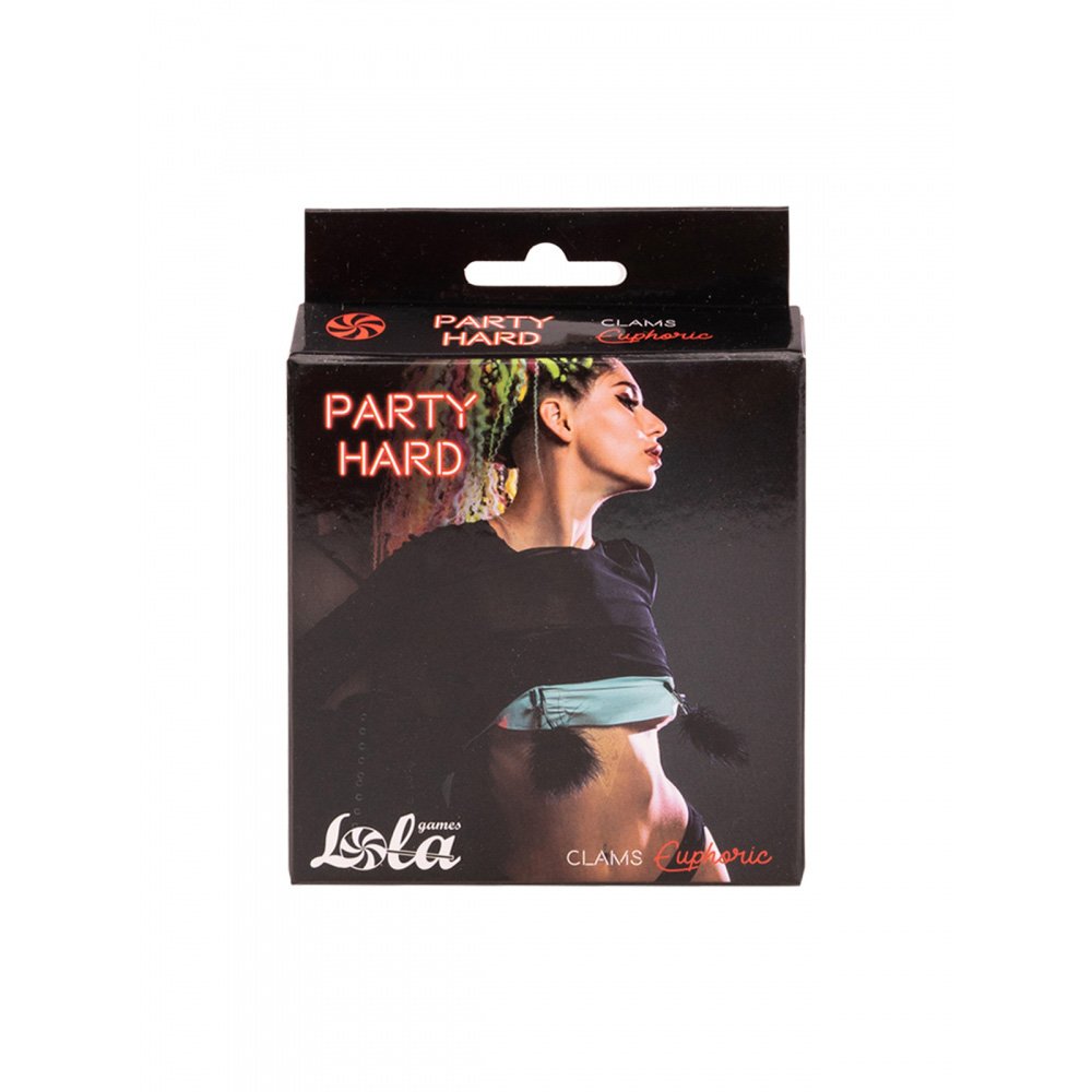 Clamps Party Hard Euphoric Black