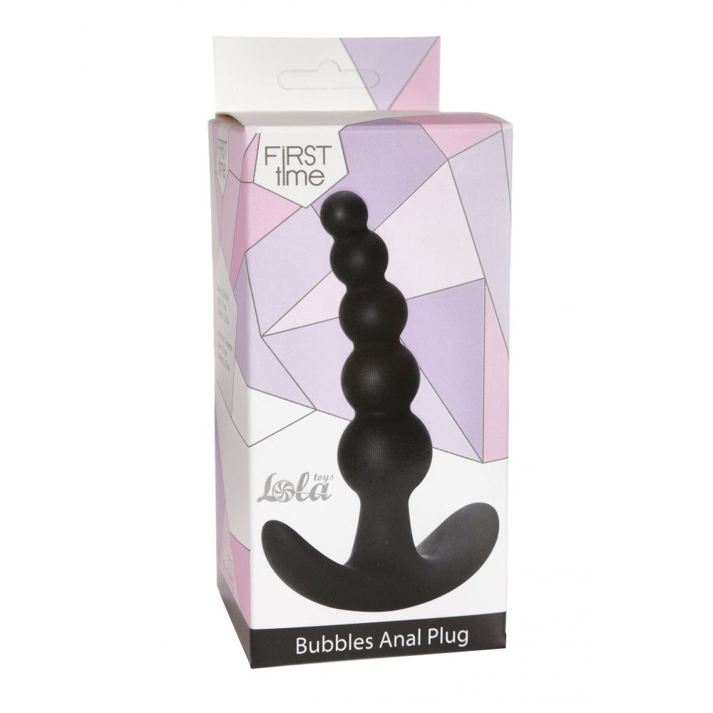 Plug anale Bubbles Nero