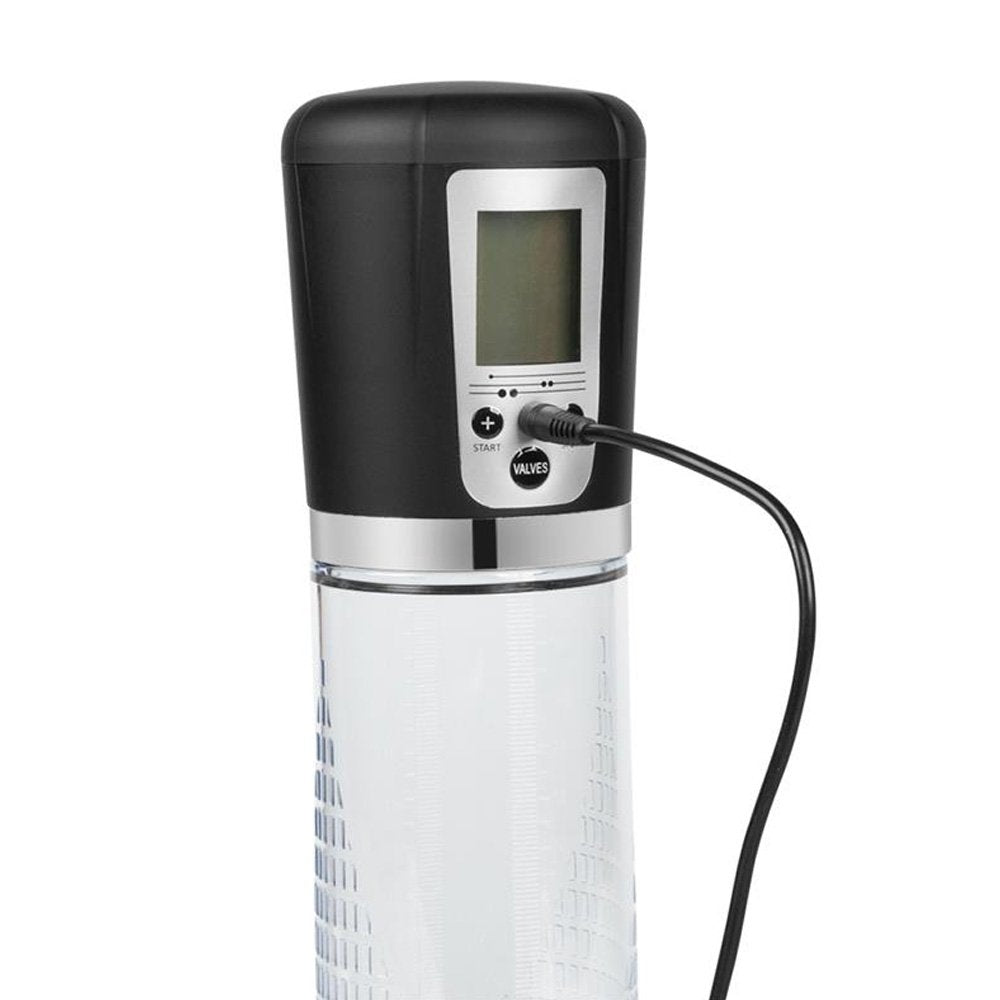 BOOST PUMPS Pompa per pene automatica con schermo LCD PSX08 USB