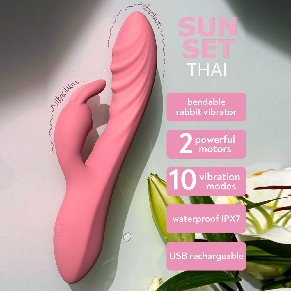 Vibratore ricaricabile Thai Sunset