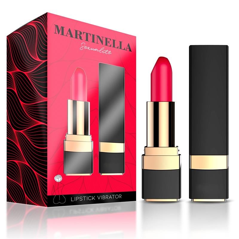 Rossetto stimolante MARTINELLA 10 funzioni vibranti magnetico USB