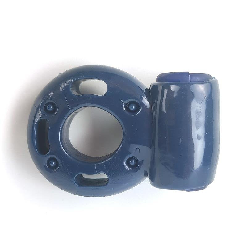 Anello vibrante per pene A-GUSTO blu