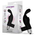 LATETOBED Fingyhop Proiettile Vibrante con Coniglio Nero