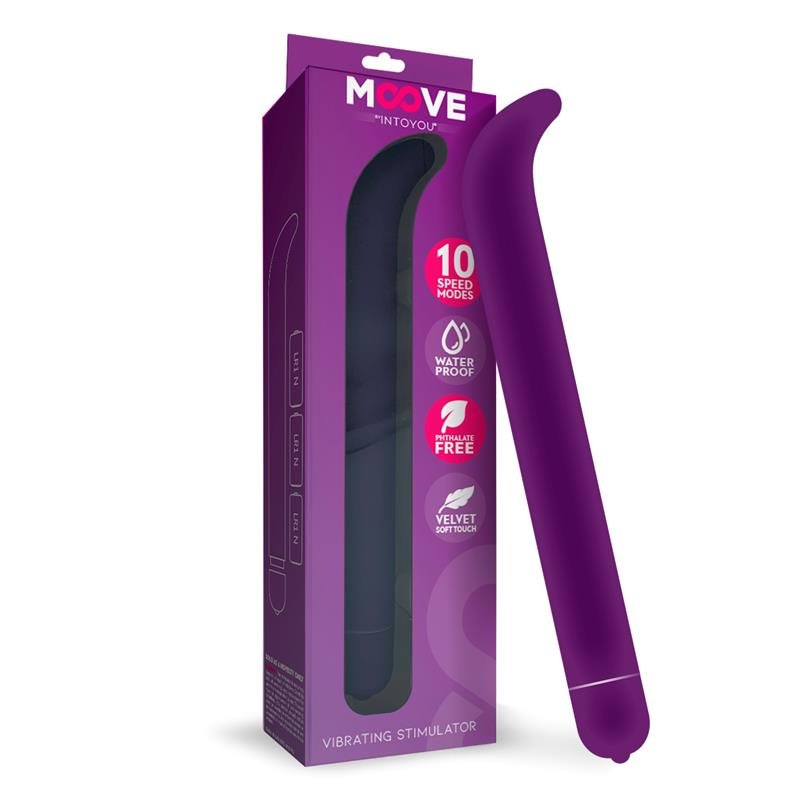 MOOVE Vibe Stimolatore Punto G 10 funzioni Viola
